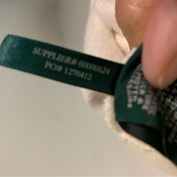 Ralph Lauren Jeans Co Women's Cream Sherpa Collar Jacket Soft Knit Large - Picture 5 of 7